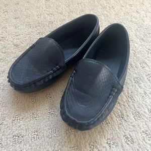Navy loafers - perfect for church and other events